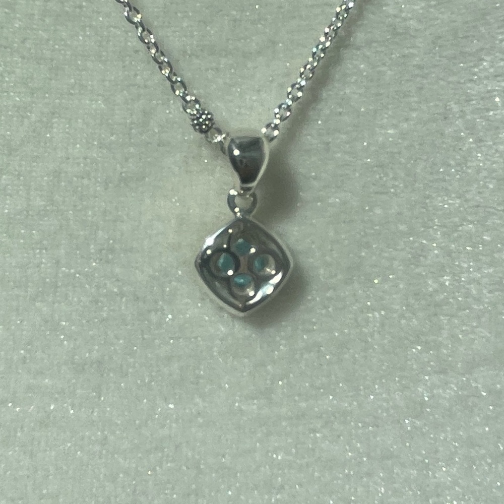 Rittenhouse  Swiss Blue Topaz Pendant Necklace from Lagos - Picture 9 of 12